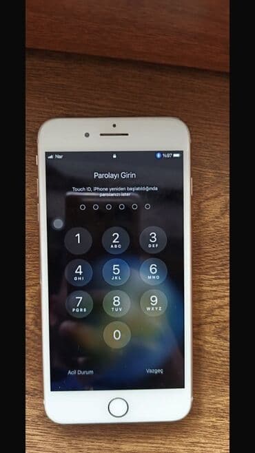 macbook ikinci el: IPhone 8 Plus, Серебристый, Отпечаток пальца — 3