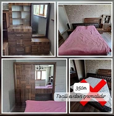 Endirim olundu 🛑🛑Yataq dəsti satılır 350₼. Matrası yoxdur. TƏCİLİ