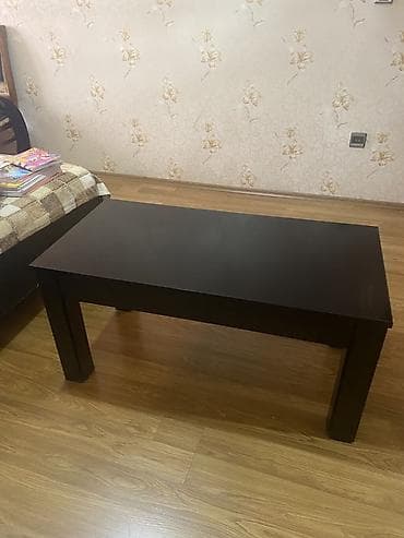 jurnali: Jurnal masası, İşlənmiş, Açılmayan, MDF, Dördbucaq masa — 1