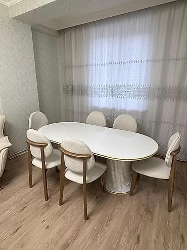 stol stul desti qiymetleri: Yeni və Sifarişlə Masa dəsti 750_azn Masanin ölçüsü 2×1 Rəng seçimi — 2