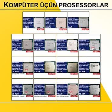 Kompüter üçün Prosessorlar ⭐LGA 775 İntel Dual Core E6600 3,06Ghz 2M