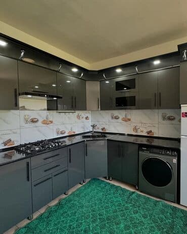 işlənmiş qaz sobası: Sifarişlə mətbəx dəsti, Özü çəkən petlələr, MDF, Kredit yoxdur, Pulsuz çatdırılma — 4