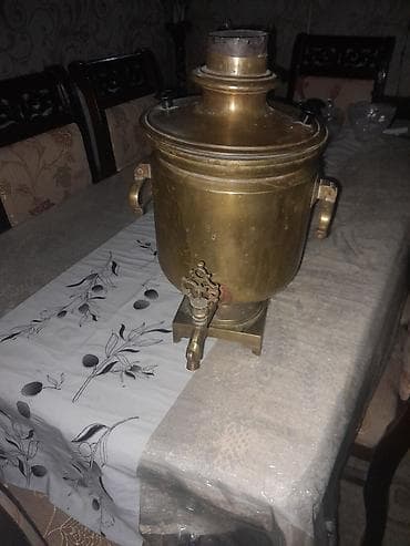 İşlənmiş Od Samovar, 7 l, Ünvandan götürmə — 1