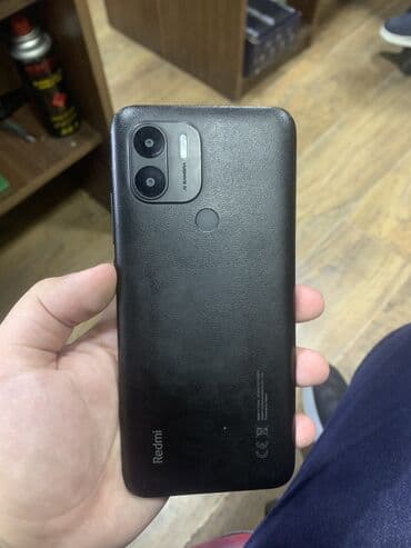 Redmi A1+, 32 GB, rəng - Qara, Barmaq izi