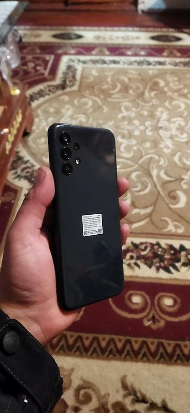 Samsung Galaxy A32, 128 GB, rəng - Qara, Barmaq izi, İki sim kartlı, Face ID