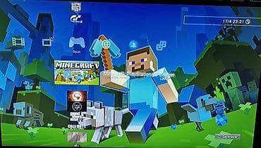 ps3 icare: Sony PlayStation 3 (Slim) oyun konsolu ideal vəziyyətdədir. Qeyd: Ev — 9