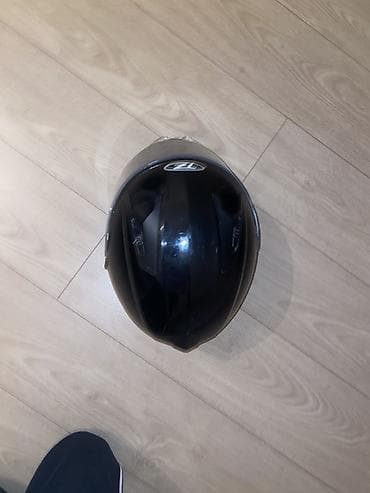 mx49 moto: TZ motosiklet dəbilqəsi - Növ: Tam üzlü (full-face) - Rəng: Qara — 1