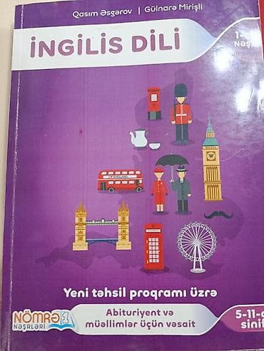 ingilisce: Məhsul: “İngilis Dili” hazırlıq vəsaiti Müəlliflər: Qasım Əsgərov — 1
