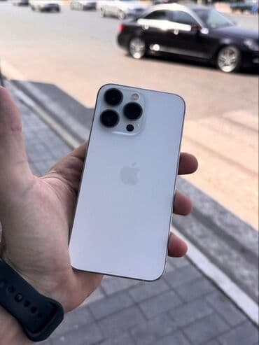 iphone 15 pro max işlənmiş: IPhone 15 Pro Max, White Titanium — 1