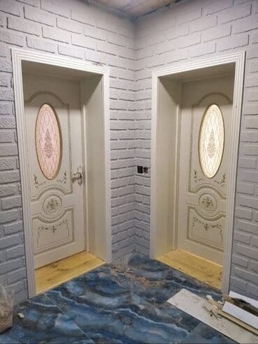 обои баку цены: Новый Межкомнатная дверь 90х205 см С замком, C гарантией, Бесплатная установка, Платная доставка, Доставка в районы, Самовывоз — 7