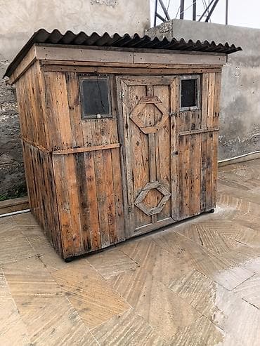 qoyun heyvan: Taxta göyərçin yuvası/volyer - Material: tamamilə ağacdan yığılmış — 5