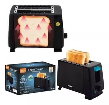 toster qiymətləri: Toster Raf, rəng - Qara, Yeni, Pulsuz çatdırılma — 2