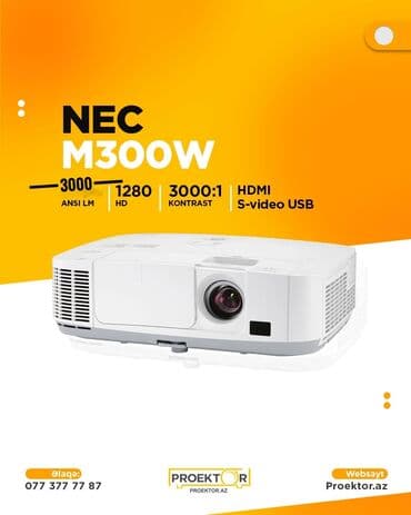 İşlənmiş Proyektor NEC lalafo.az -da İşlənmiş Proyektor NEC