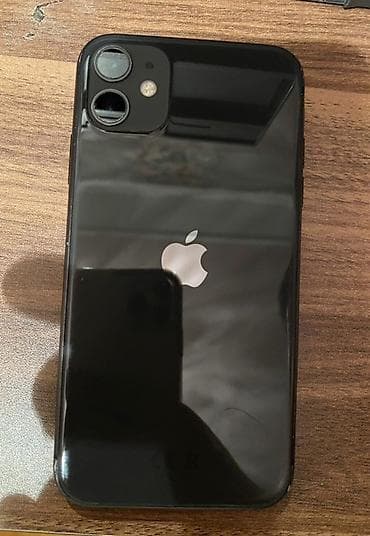 iphone adapdır: IPhone 11, 64 GB, Qara, Face ID — 1