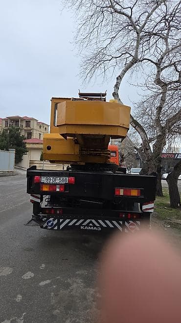 kamaz kran: KAMAZ əsaslı “İvanovets” avtokran – 25 ton - Daşıyıcı: KAMAZ, 6x4 — 5
