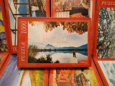 4000 elementli pazllar: Pazl. Puzzle. 1000 hissəli rusiya istehsali pazllar. Hazır yığılmış — 6