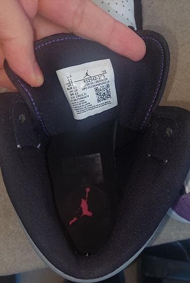 Nike Air Jordan 1 Mid SE 'Varsity Purple' 
ORİGİNAL — 4