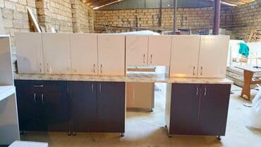 Dolablar: Mətbəx mebel dəsti. Yenidir olcu 3 Metir Unvan Masazir — 1