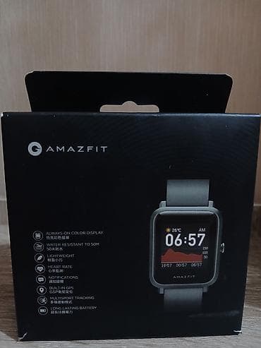 saat rado: Yeni, Smart saat, Amazfit, rəng - Qara — 1