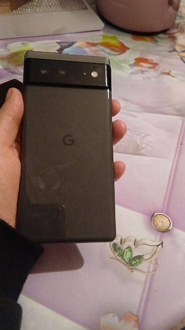 ucuz iphone 6: Google Pixel 6, 128 GB, rəng - Qara, Barmaq izi — 1