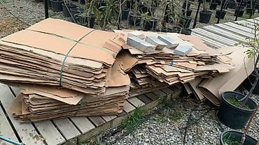 kraft kagiz: Karton qutular – müxtəlif ölçülərdə, çoxlu sayda - Material: qalın — 10