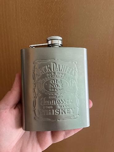 zeytun satilir: Satılır 🔥 Jack Daniel’s loqolu paslanmayan polad flaqon (içki qabı) ✔️ — 1