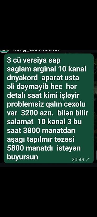 dj aparati: Dynacord qiymıtləri yazmışam Dynacord arginal 10 kanal 3 cü — 2