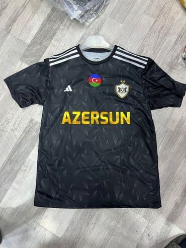 kofta modelleri 2022: Futbolka, Adidas, XL, rəng - Qara — 2