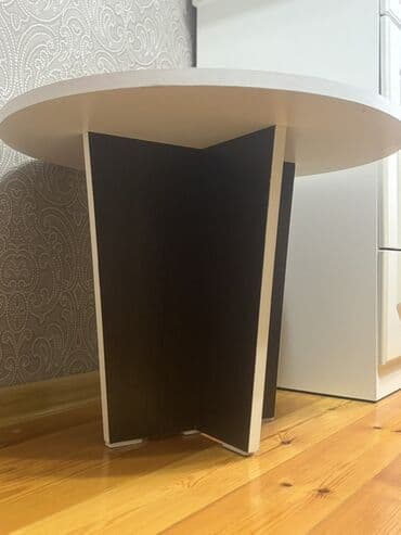 Təmir və tikinti: Jurnal masası, Açılmayan, Laminat, Yumru masa — 3