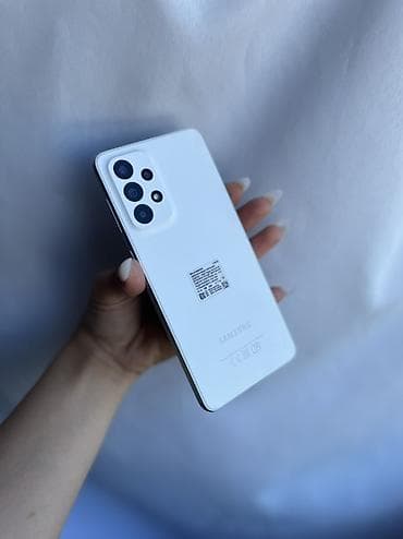 internet modem 5g: Samsung Galaxy A33 5G, rəng - Ağ, İki sim kartlı — 1
