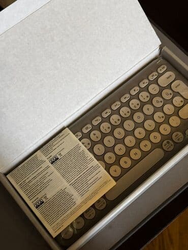 klaviatura satilir: Logitech K380 Klaviatura Yanlışlıqla Türk dilində alınıb deyə — 4