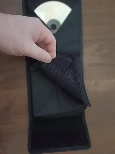 dvd diskleri: CD/DVD disk qabı – yumşaq örtüklü portativ çanta - Material: sıx — 1