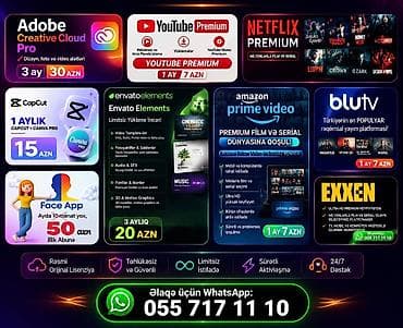 ipad 11 m4: Rəqəmsal abunə xidmətləri – premium tətbiqlər və media platformaları — 1