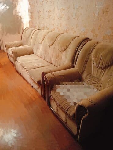 divan kreslo modelleri 2022: Klassik divan, 2 kreslo, Bazasız, Açılmayan — 1