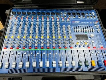 ses yazan cihazlar: Portativ qara çamadan içərisində yerləşən bu audio mikser, səslərin — 6