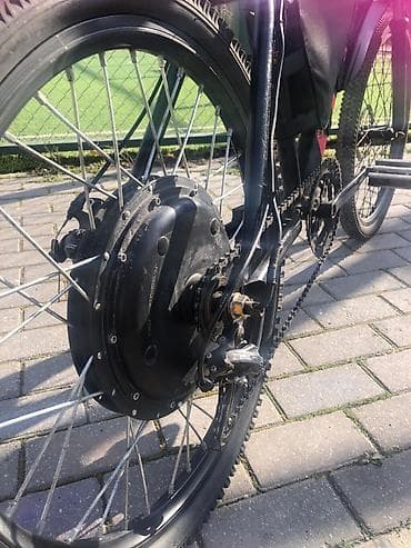 Velosiped ehtiyyat hissələri: Yüngül və ekonomik velosiped satıram. Elektrik velosipedin mühərrikin — 7