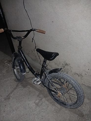 velosiped almaq: Uşaq velosipedi – 16” təkər ölçüsü Xüsusiyyətlər: - Rəng: qara - — 1