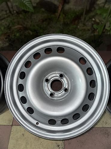 4 bolt diski: 4 bolt R16 dəmir disk 4x100 Hyundai kia opel meqan bir çox maşınlara — 1