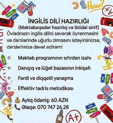 https:promo.bizon.az: Məktəbəqədər və ibtidai sinif hazırlığı, Azərbaycan dili, Fərdi — 1