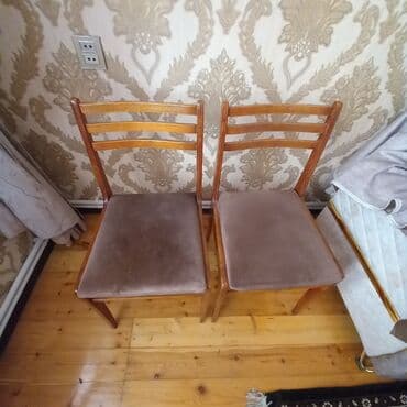 stul alıram: Mətbəx üçün, Qatlanmayan, rəng - Bej Stul — 2