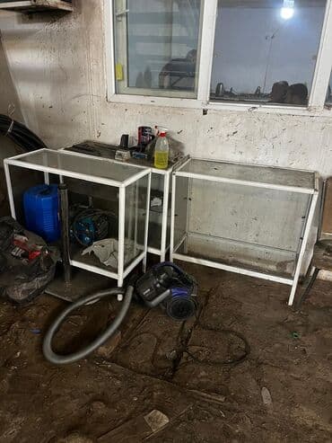 срочная продажа мебели: Vitrinpolkaları şkaflar 2 ədəd şkaf 3 ədəd Şüşəli polka Hamısı — 3