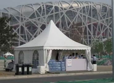 Tədbir çadırları və membran konstruksiyalar Açıq havada tədbirlər üçün