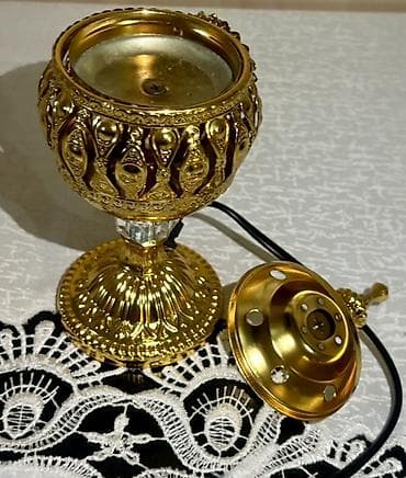 elektrik kabel: Elektrikli buxur qızdırıcısı (bakhoor/oud üçün) - Klassik şərq — 2