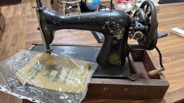 sederek ticaret merkezi tikiş maşınları: Tikiş maşını Singer, İşlənmiş,Mexaniki, 2 saplı Ünvandan götürmə — 2
