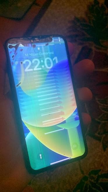 iphone 16 ikinci el: IPhone X, 64 GB, Space Gray, Qırıq — 3