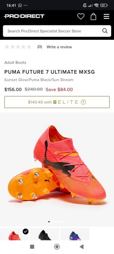 qapıçı əlcəyi qiyməti: Butslar Puma, Ölçü: 45, Yeni — 4