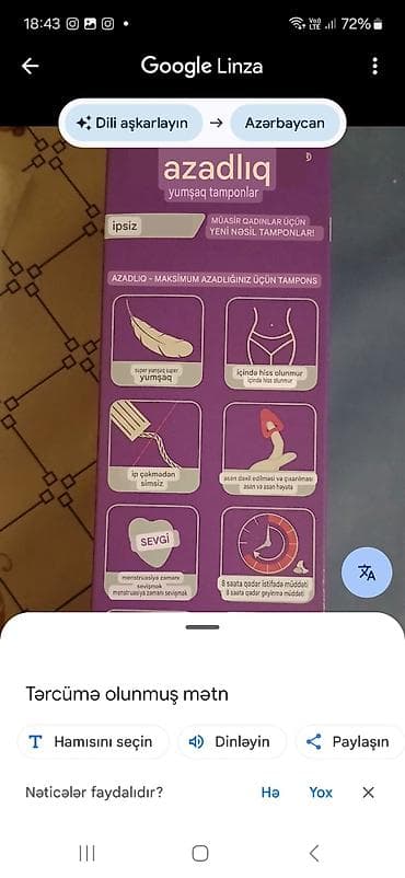 Kosmetika: Freedom Soft Tampons – ipsiz, super yumşaq, müasir qadınlar üçün yeni — 2