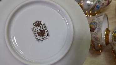 dolab satisi: Çay dəsti, Farfor, 6 nəfərlik, Çexiya — 6