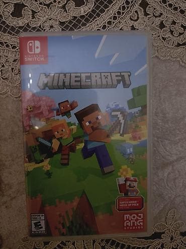 switch: Nintendo Switch oyun kartricləri dəsti Minecraft (qutusu da var) - 60 — 2
