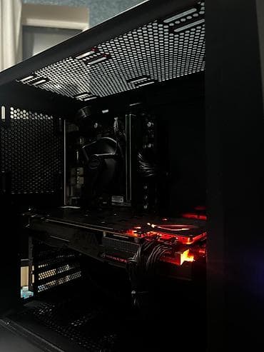 irşad electronics notebook: Masaüstü oyun kompüteri – RGB ön panel işıqlandırmalı qara Mid‑Tower — 4